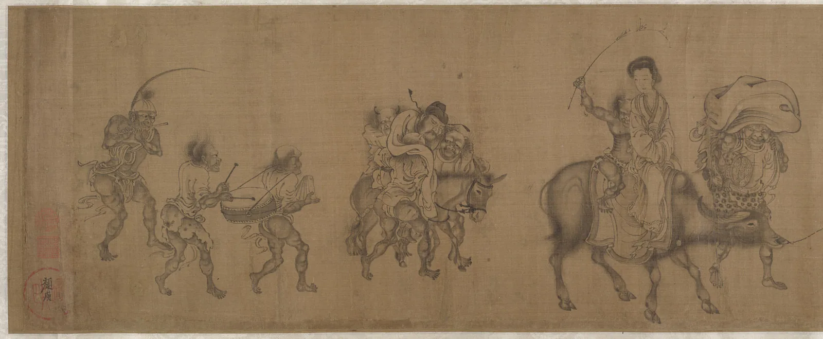 The Demon Queller Zhong Kui Giving His Sister Away in Marriage, The Metropolitan Museum of Art, New York.